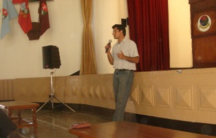 Career Briefing being conducted in Naeem Hall